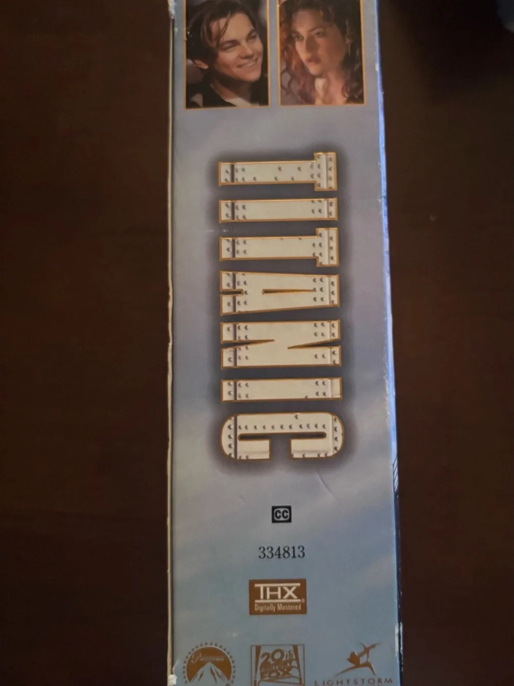Titanic VHS Cover - Blue and Black Artwork